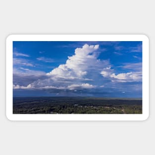 Storm Clouds from Above Sticker